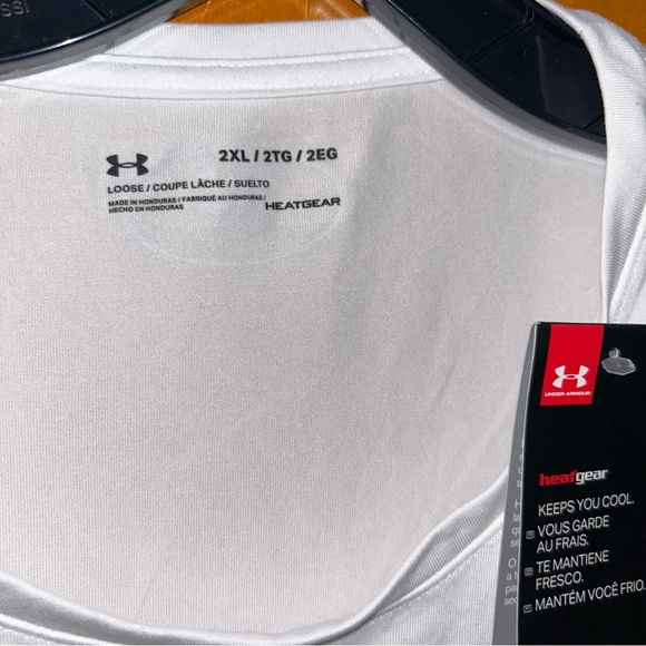 New men under armour Virginia state Trojans basketball Tshirt 2x VSU HBCU - Picture 4 of 4